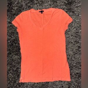 Women's Coral V-Neck T-Shirt